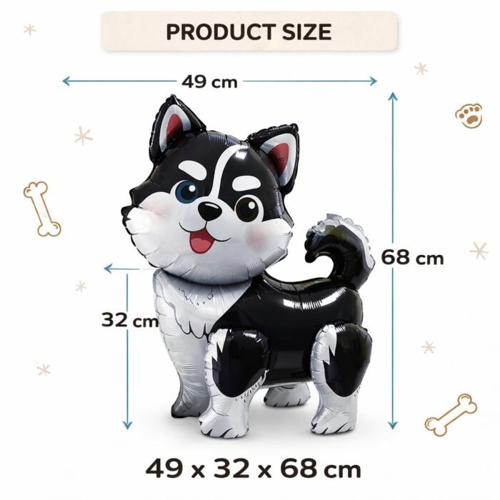 Dog Shape Foil Balloon - Image 2