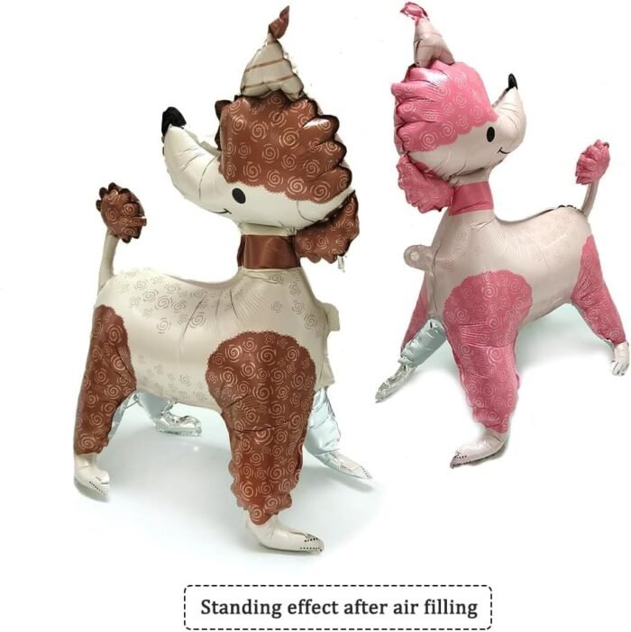 Set of 5 Cute Dog Foil Balloons - Image 7