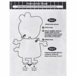 121cm Self-Standing Peppa Pig Balloon – Large Cartoon Foil Party Decoration - Image 4