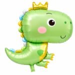 Dinosaur Foil Balloon – 65×79 cm Cute Cartoon Dino Balloon