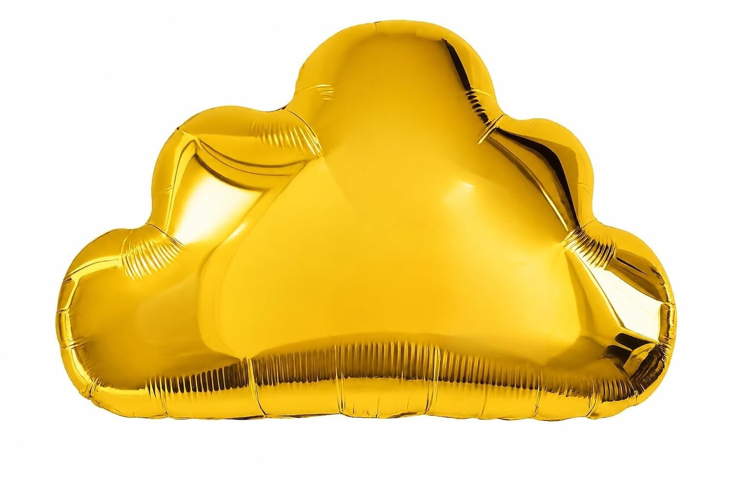 61IAJJ+cVFL._SL1500_ (1) Gold Cloud Foil Balloon 28 x 20 Inch (72 x 51 cm), - Image 1