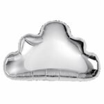 Silver Cloud Foil Balloon 20 x 20 Inch (51 cm),