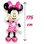 Cartoon Girl Mouse Theme Foil Balloon 1.75 Meter Height - Image 3