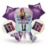 Set of 5 Character Theme Foil Balloons