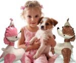 Set of 5 Cute Dog Foil Balloons - Image 8
