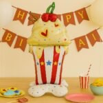 112cm 4D Self-Standing Ice Cream Foil Balloon - Image 2