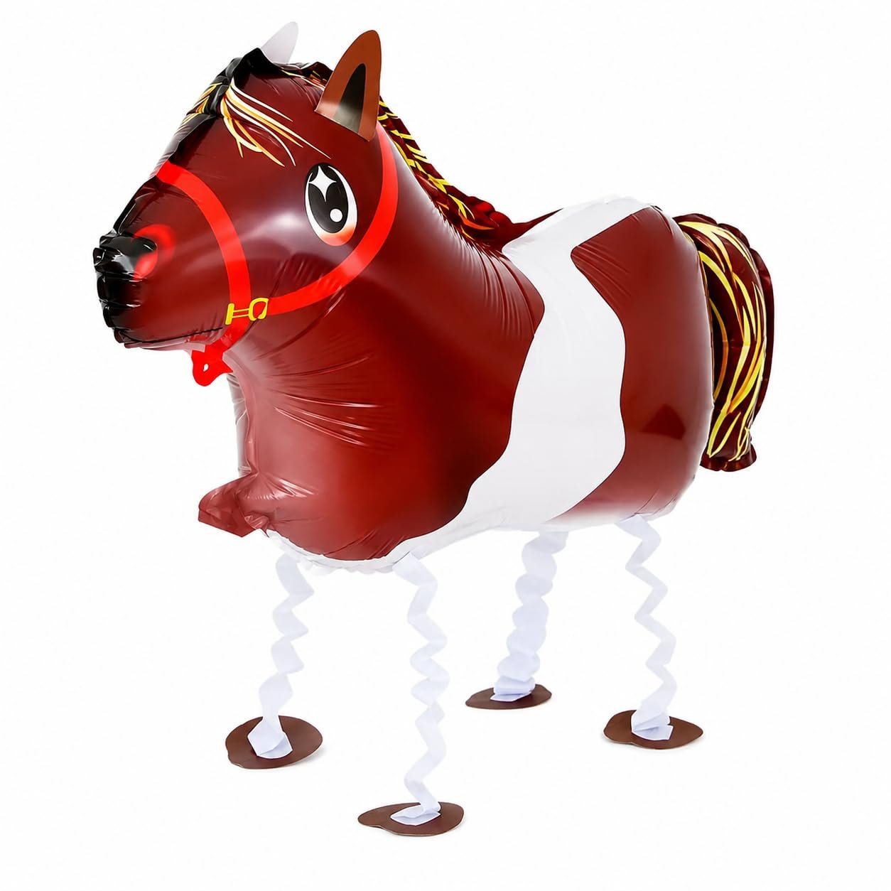61iDd7IEZYL._SL1254_ Walking Pet Animal Foil Balloon – Cute Horse Walking Balloon - Image 1
