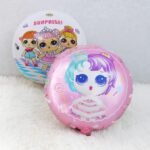 Set of 2 Cute Doll Theme Foil Balloons - Image 4