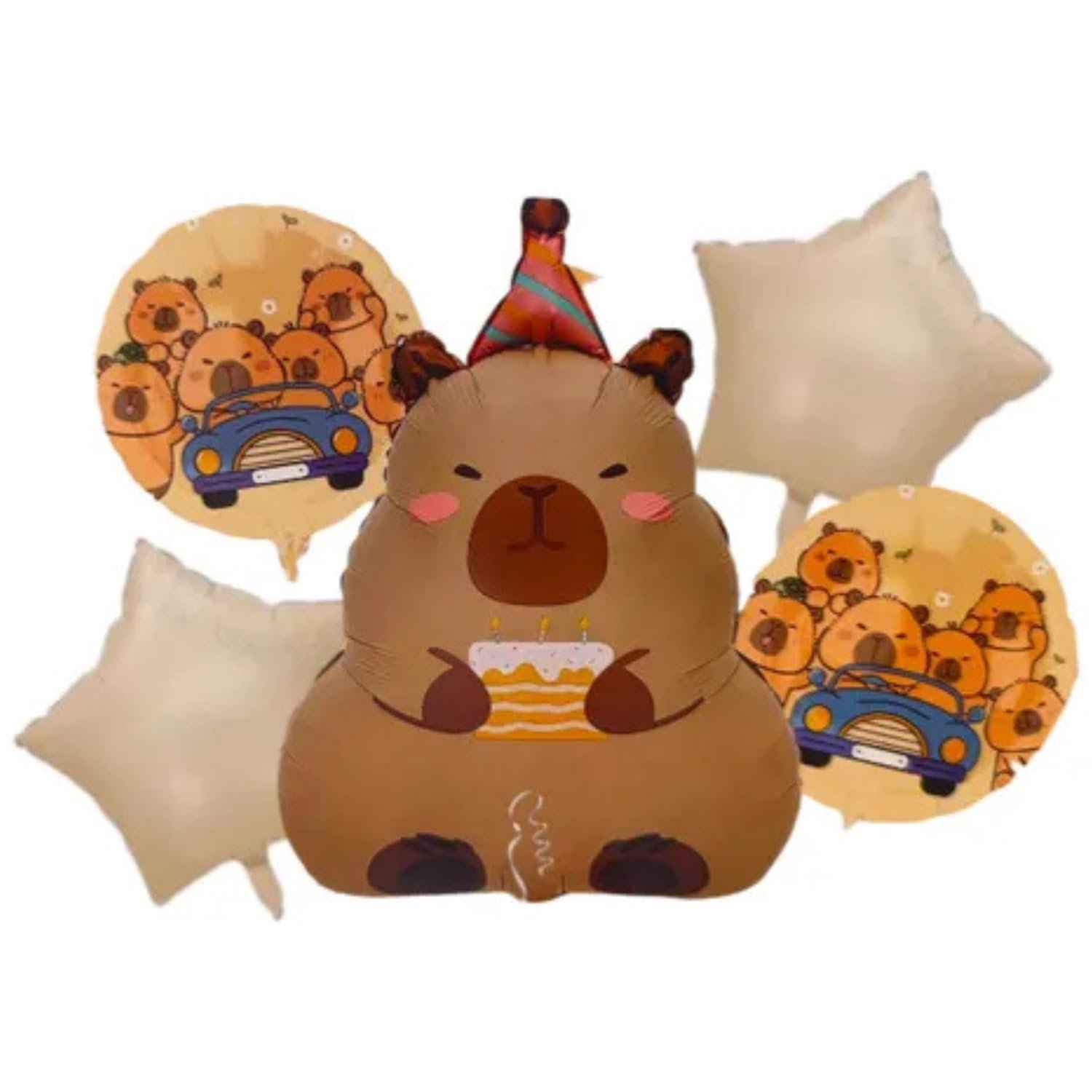 61wQRHzi-XL._SL1500_ Cute Birthday Party Bear Balloons - Image 1