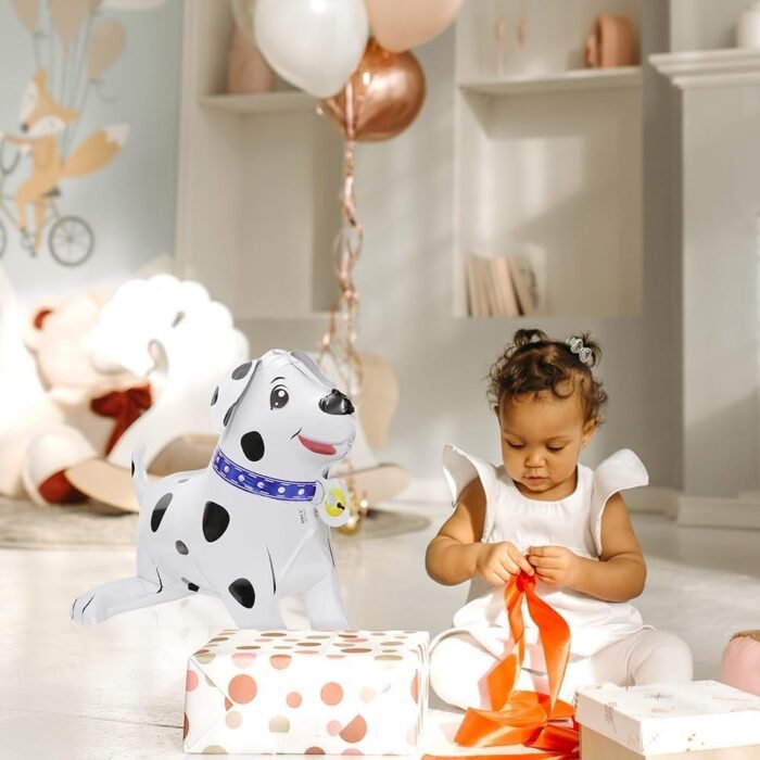 2Pcs 4D Self Standing Dog Foil Balloon - Image 2