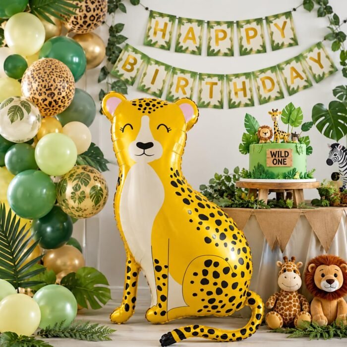 Cheetah Premium Foil Balloon 36 Inch - Image 3