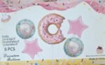Set of 5 Donuts and Stars Foil Balloon - Image 2