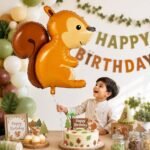 Cute Squirrel Foil Balloon 29 Inch - Image 2