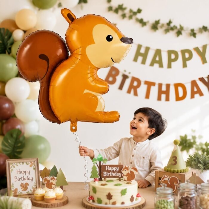 Cute Squirrel Foil Balloon 29 Inch - Image 2
