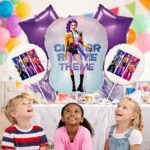 Set of 5 Character Theme Foil Balloons - Image 2