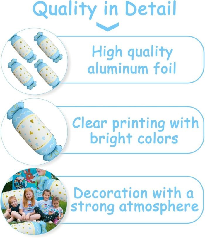 Candy Shape Foil Party Balloon - Image 4