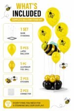 Bumble Bee Theme Complete Balloon Stand Kit - Image 2