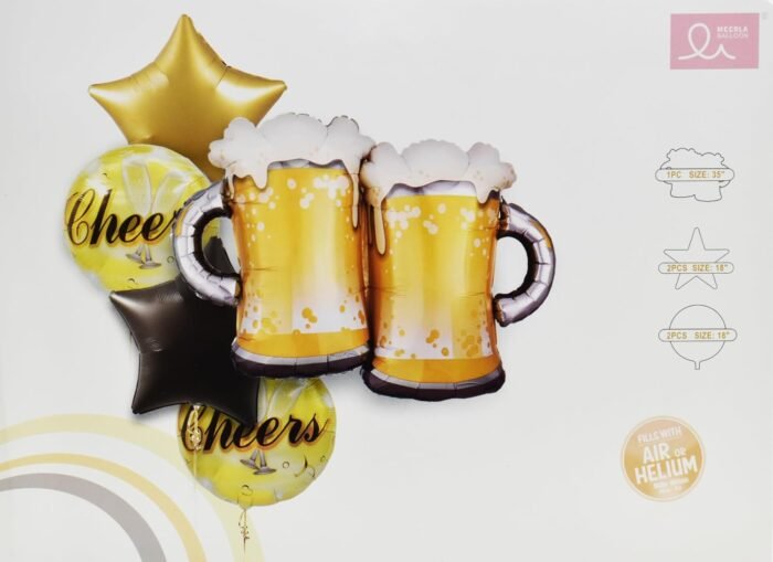 Beer Theme Party Balloon Set - Image 3