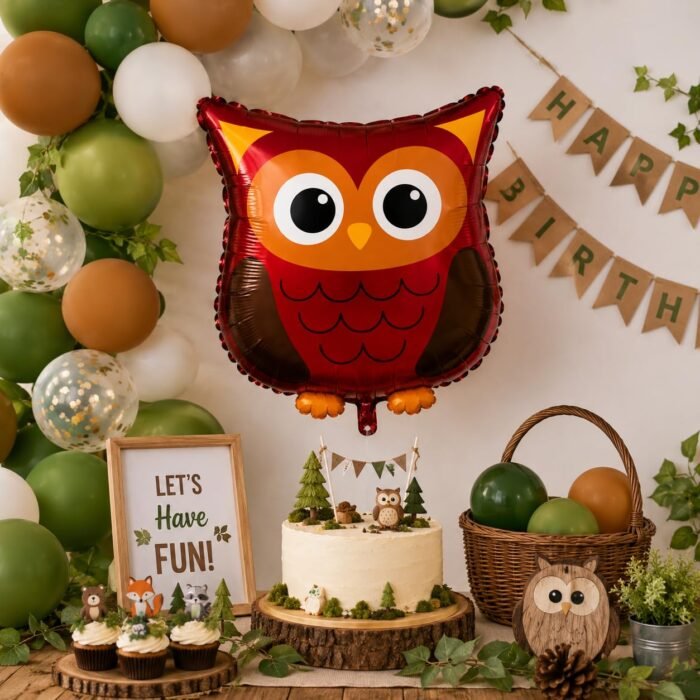 Owl Foil Balloon 23 Inch - Image 3
