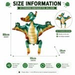 3D Standing Dinosaur Foil Balloon - Image 2