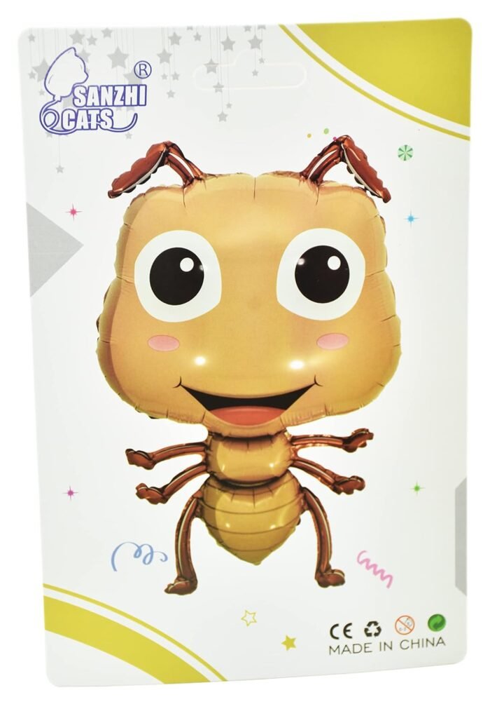 Ant Foil Mylar Balloons for Kids' Boys Birthday Party - Image 2