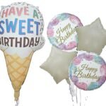 5Pcs Ice Cream Balloon Birthday