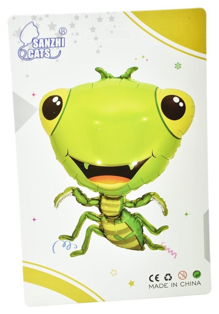 Grasshopper Balloon Mantis Foil Mylar Balloons - Image 2