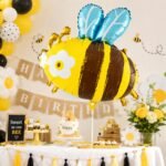 Cute Bee Foil Balloon – Adorable Bumble Bee - Image 2
