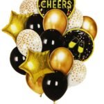 Cheers Balloon Bouquet Round Foil Balloon