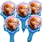 Ice Princess Foil Balloons Set of 5 – 18 Inch - Image 2