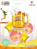 Pink Cheers! Let’s Party Balloon Set - Image 2