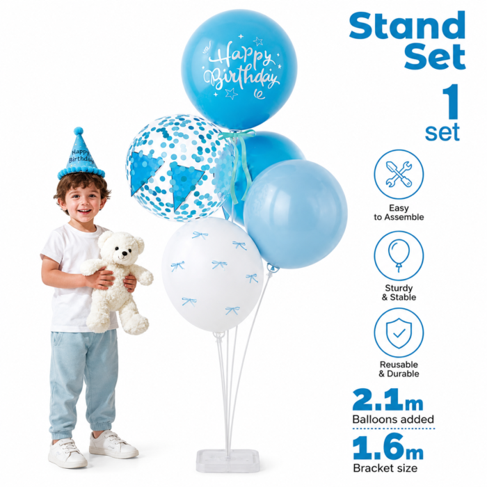 Reusable Balloon Stand Holder for Party Decoration (Up to 2.1M) - Image 5
