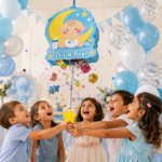 It's a Boy Pinata | Cute Baby & Moon Design - Image 2