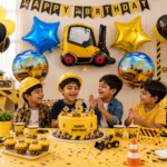 Construction Theme Foil Balloons Set of 5 - Image 3