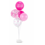 Reusable Balloon Stand for Decoration – Adjustable Height (1.6m to 2.1m) with Base
