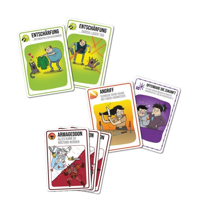 Exploding Kittens Good vs. Evil - 55 Cards - Elevate with New Characters - Family Games for Kids and Adults - Funny Card Games - Image 3