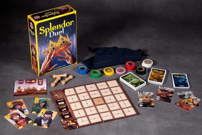 Splendor Duel Strategy Board Game for 2 Players – Competitive Two Player Tabletop Game for Adults & Teens, Tactical Gem Collecting Game for Couples, Family Game Night & Strategy Game Fans - Image 7