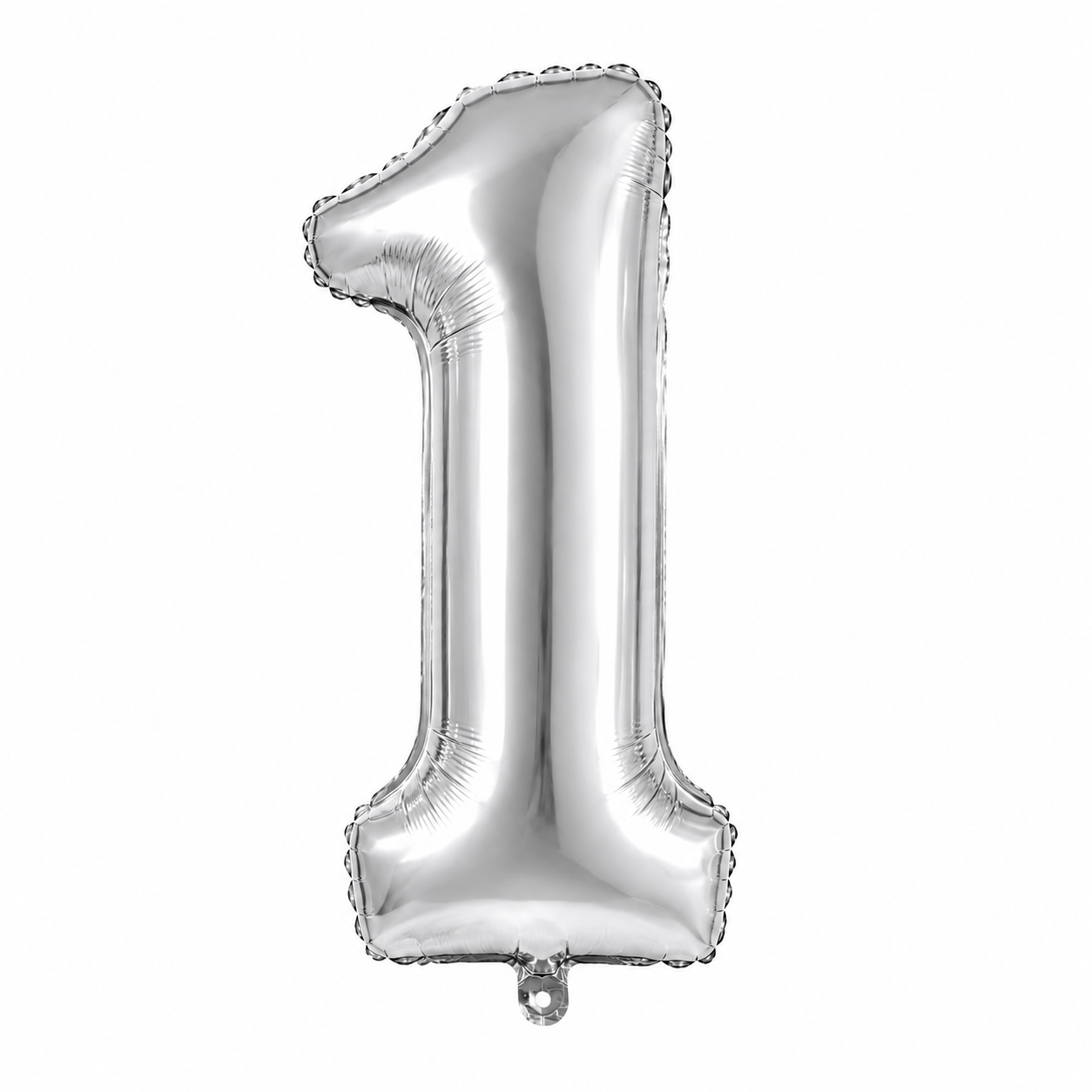 1-1 Silver Number 1 Foil Balloon 40 Inch | Large Metallic Number One Balloon for 1st Birthday, Anniversary, Kids Birthday Party Decoration, Photo Backdrop & Celebration Decor - Image 1