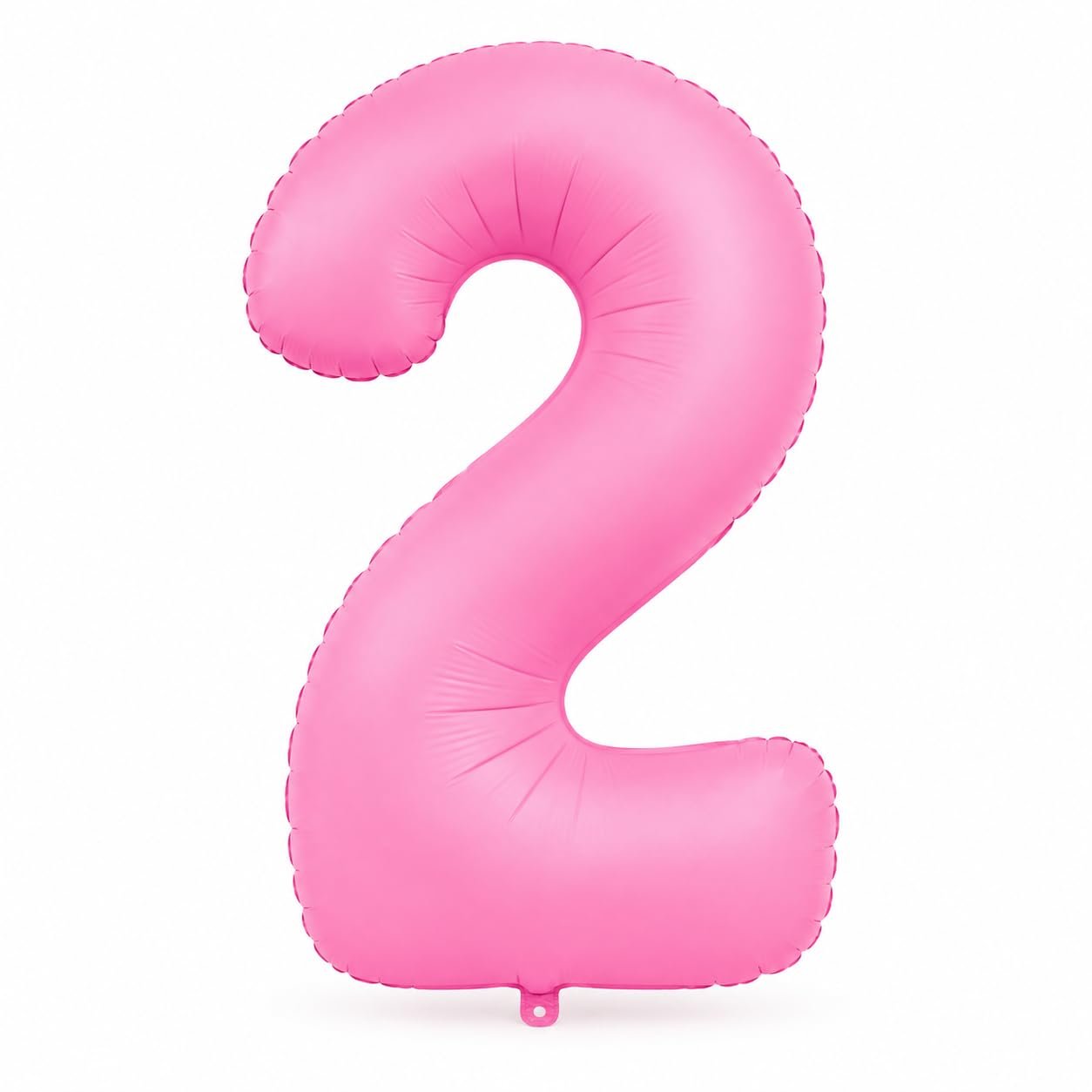 51oRJAWCsYL._SL1254_ Number 2 Foil Balloon 40 Inch, Pink - Image 1
