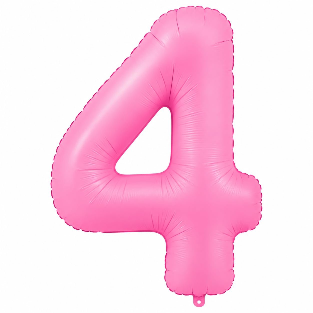 51yTpxPiRJL._SL1254_ Number 4 Foil Balloon 40 Inch, Pink - Image 1